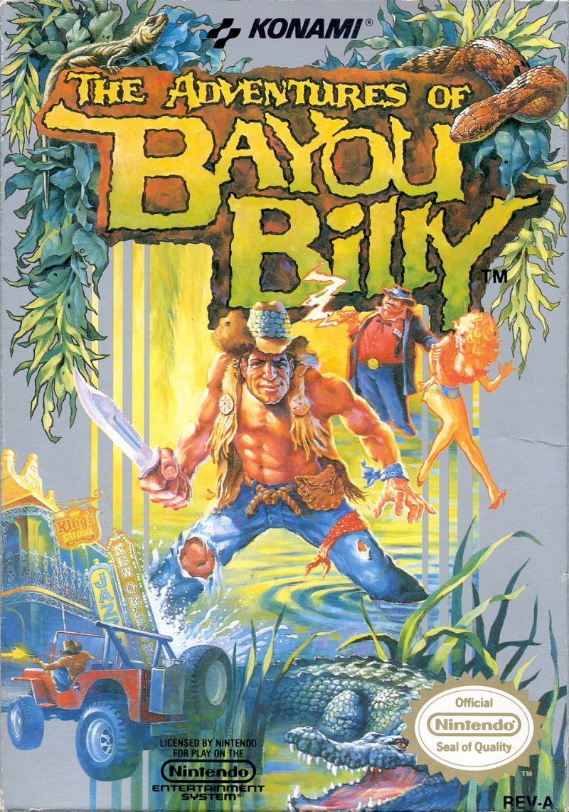 NES: ADVENTURES OF BAYOU BILLY (GAME)